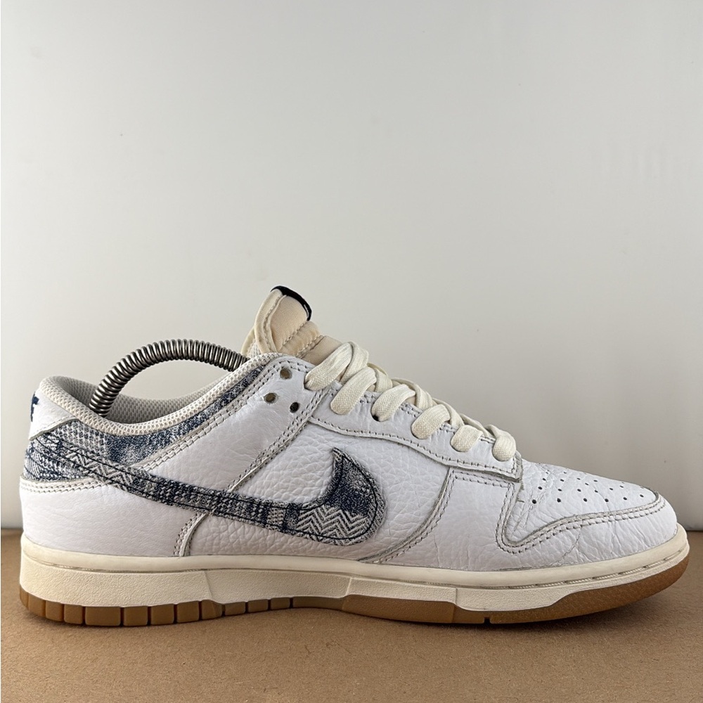 Nike Dunk Low New Americana Washed Denim FN6881-100 Men’s Size 8.5 - Picture 4 of 8